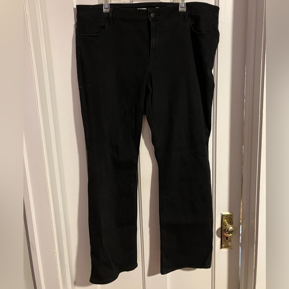Old Navy bootcut black jeans